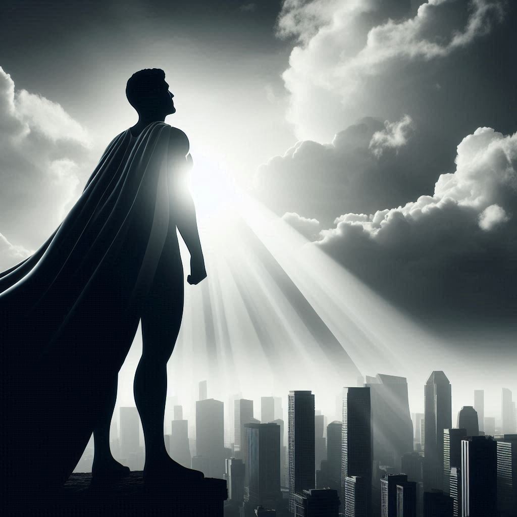 schmegmaster looking to the sky