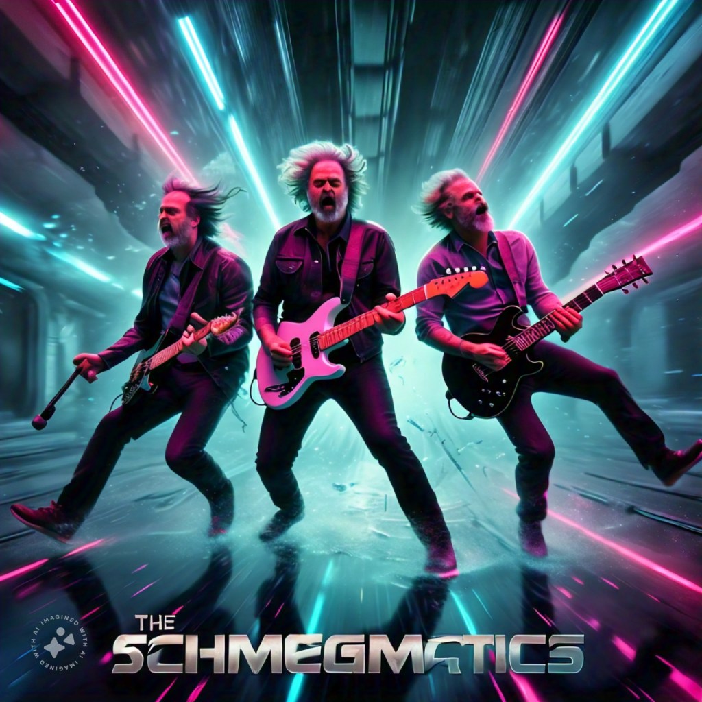 schmegmasters showing the way through the neon tunnel