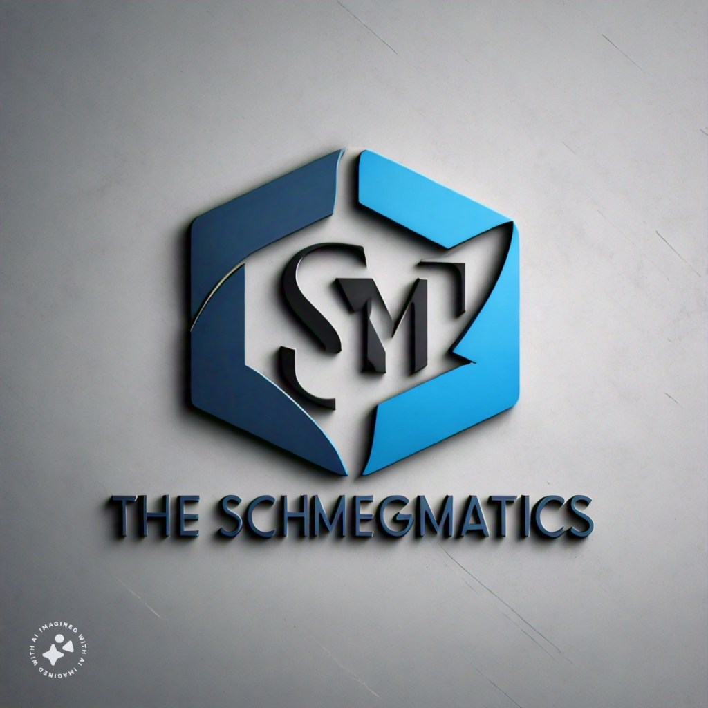 stamp of logo for the schmegmatics