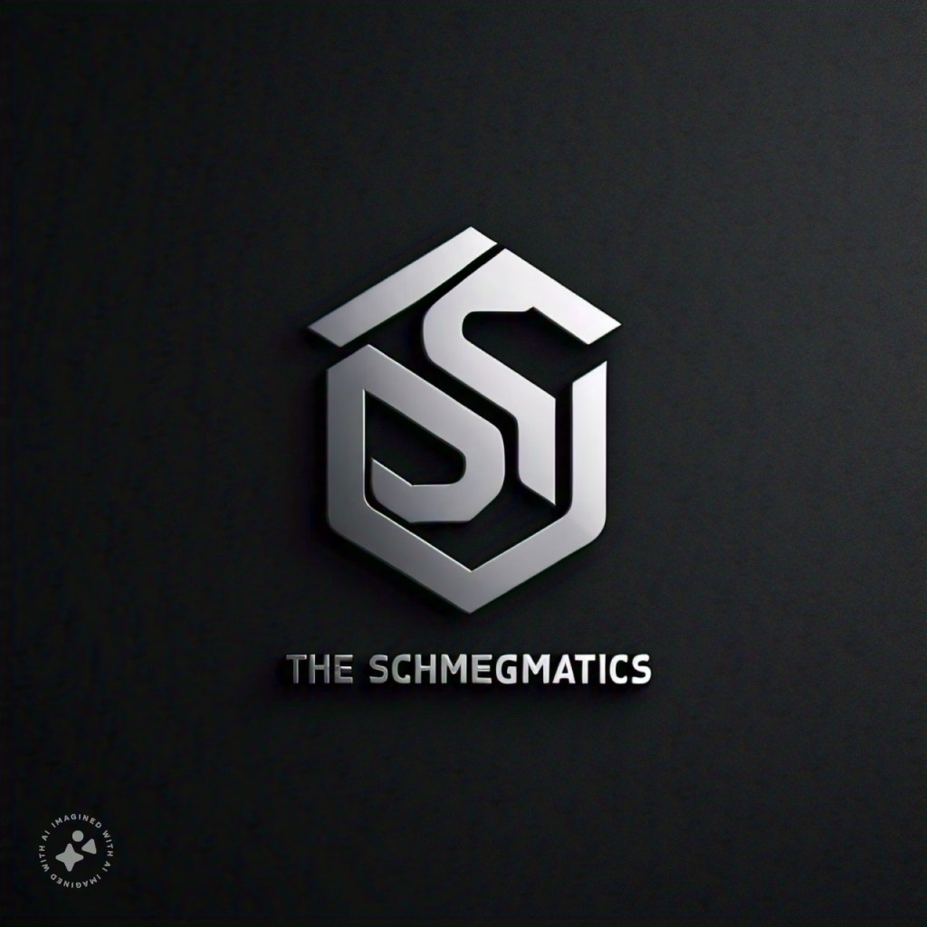 the schmegmatics dark logo